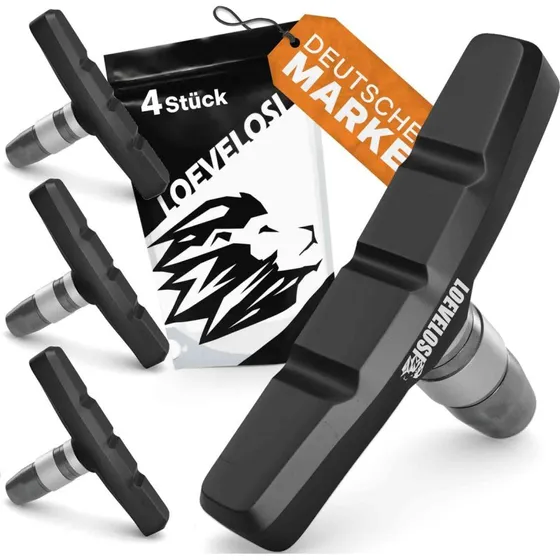 LOEVELOSI V-Brake Bremsbelge 2 Paar 7 cm