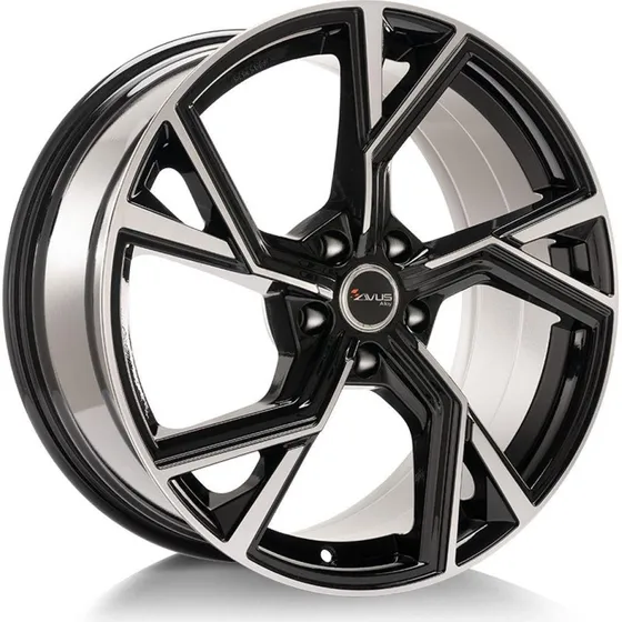 AVUS RACING AF20 Felge 21 Zoll Black Polished 9.5Jx21 5x112 ET20