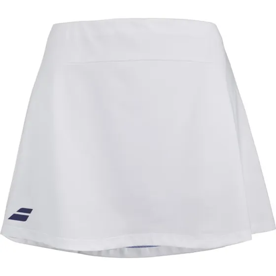 Babolat Play Skirt Weiß mit integrierten Shorts