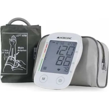 Mobiclinic TX-01 automatisches Oberarm-Blutdruckmessgert, Wei