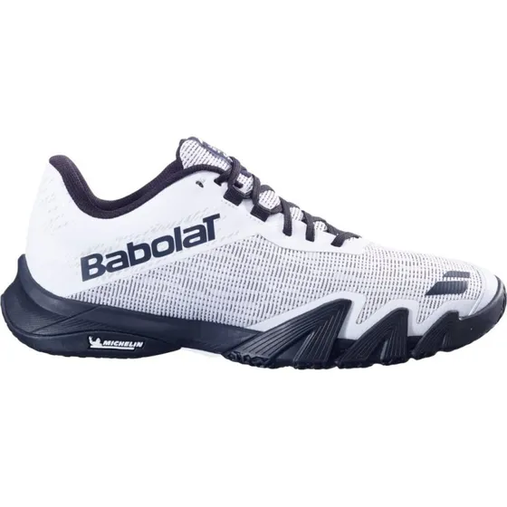 Babolat Jet Viva Padel-Schuhe Weiß/Schwarz