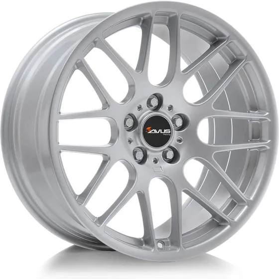 AVUS RACING AC-MB4 Felge 19 Zoll Hyper Silver 9.5Jx19 5x120 ET37