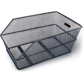 Basil Cento Hinterradkorb schwarz 39x24x20 cm