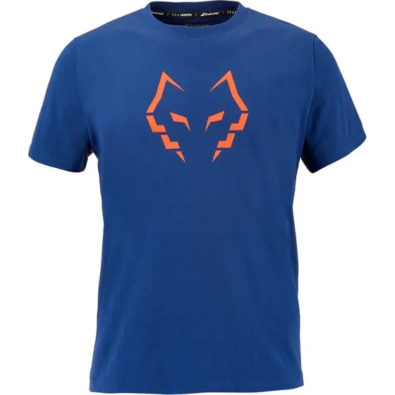 Babolat Cotton Tee Juan Lebron Blue Depths