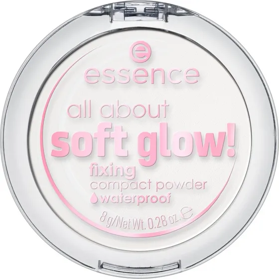essence All About Soft Glow! Fixing Compact Powder Waterproof 8 g