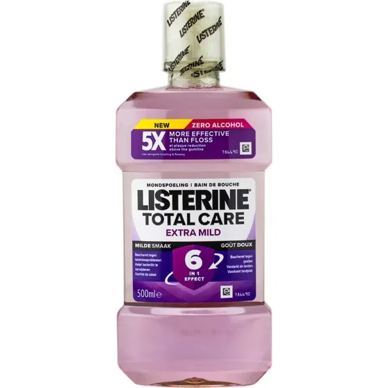 Listerine Total Care Extra Mild Mundsplung 500 ml