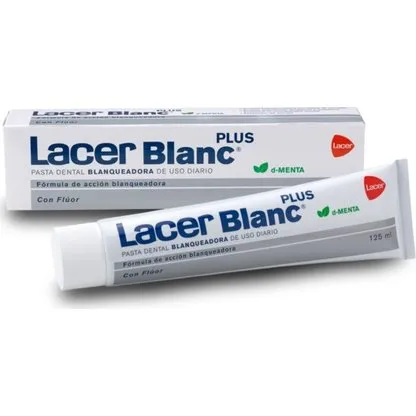 LACER Blanc Plus Zahnpasta 125 ml, Wei-Mint