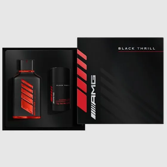 Mercedes-AMG Black Thrill EdP 100ml + Deostick 75g