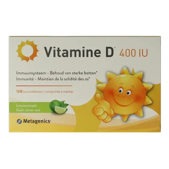 Metagenics Vitamin D 400 IE NFD 168 Kautabletten