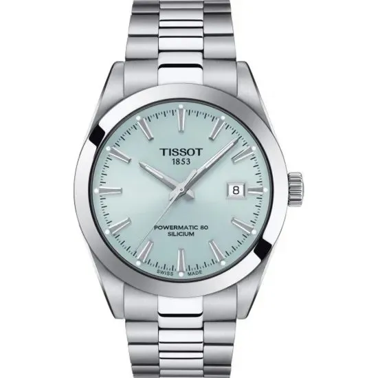 Tissot Gentleman Powermatic 80 Silicium 40mm eisblau