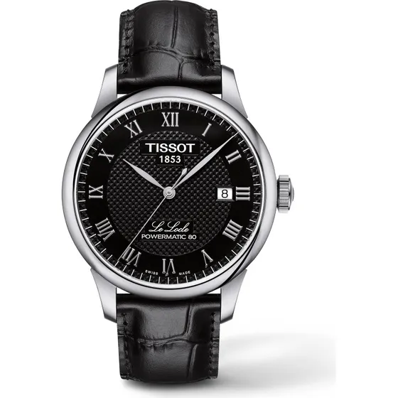 Tissot Le Locle Powermatic 80 Automatikuhr 39 mm schwarz