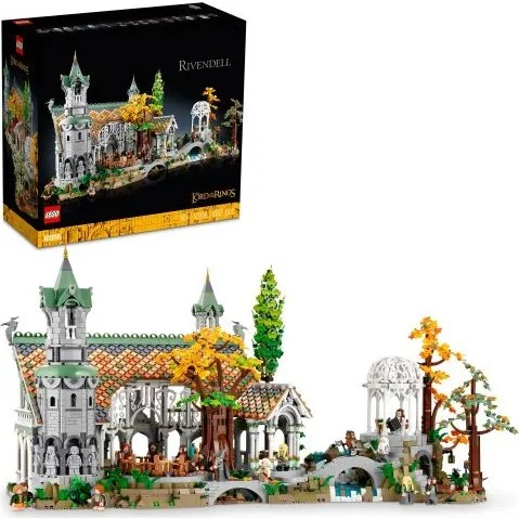 LEGO Icons 10316 Der Herr der Ringe  Bruchtal (6.167 Teile)