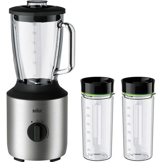 Braun PowerBlend 3 1,5 L Standmixer Edelstahl 800 W