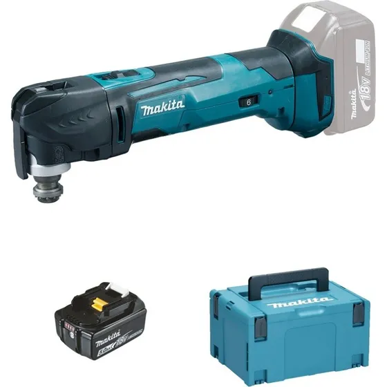 Makita DTM 51 T1J 18V Multifunktionswerkzeug mit 5,0 Ah Akku