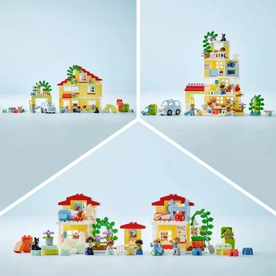 LEGO DUPLO 10994 3-in-1-Familienhaus (Mehrfarbig)
