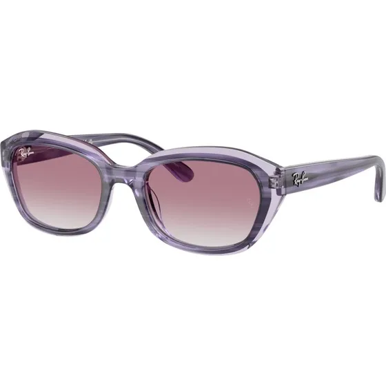 Ray-Ban Junior RJ9081S-71748G Gestreiftes Violett