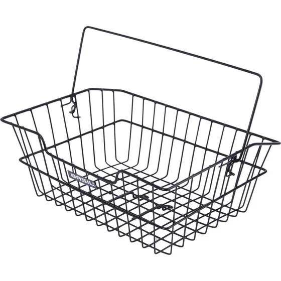 Basil Cairo Hinterradkorb, abnehmbar, schwarz