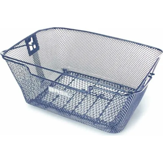 Basil Capri Hinterradkorb, schwarz  Edelstahl, 10 kg Tragkraft