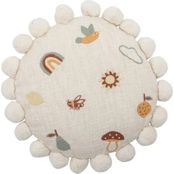 Bloomingville MINI Agnes Kissen 40 cm Natur