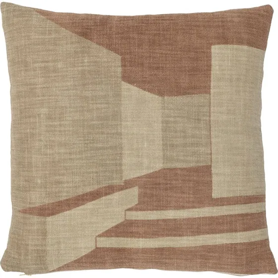 Bloomingville Eta Kissen 45x45 cm Natur Baumwolle