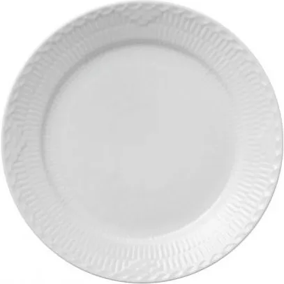 Royal Copenhagen Weie Halbspitze Speiseteller 25 cm