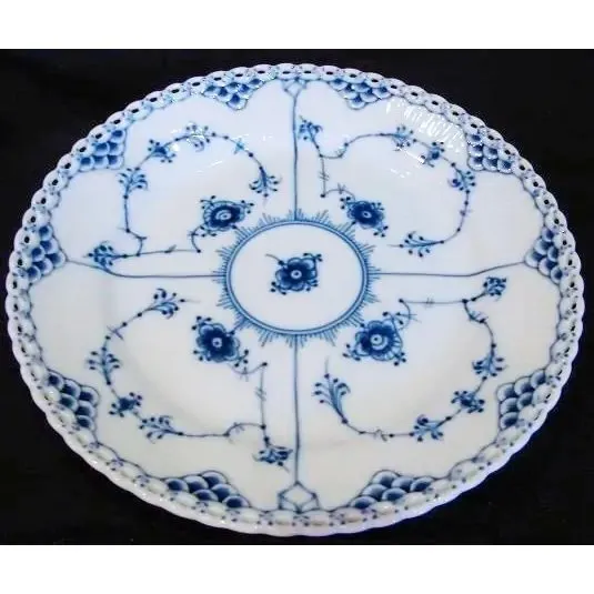 Royal Copenhagen Blaue Fluted 19 cm Dessertteller