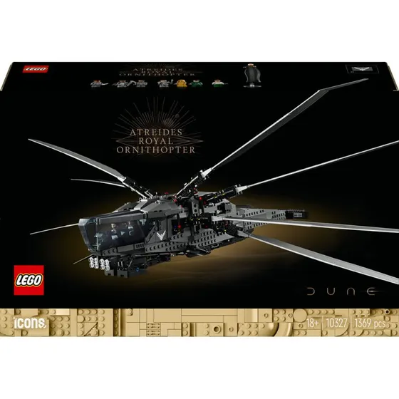 LEGO® Icons 10327 Dune Atreides Royal Ornithopter (1.369 Teile)