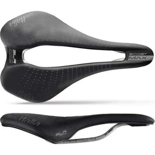 Selle Italia Max SLR Boost Gel Ti316 Superflow 155 mm schwarz