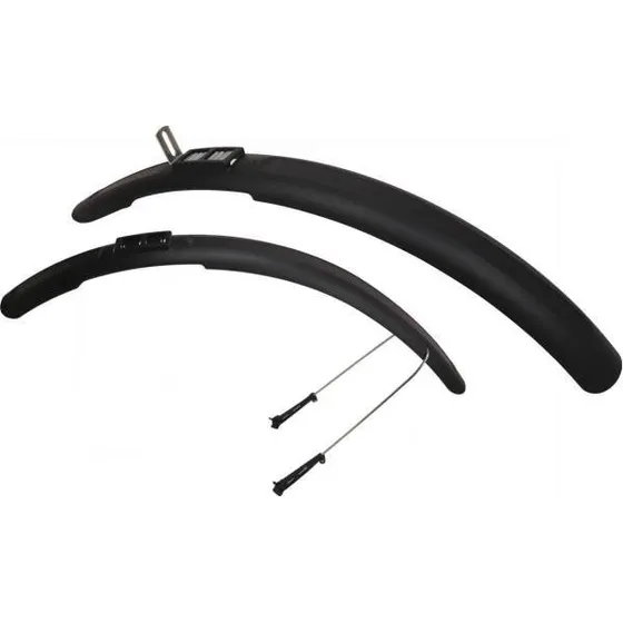 Zefal Trail 65 Steckradschützer Set schwarz