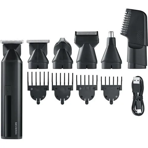 Severin HS0710 6-in-1 Nass&Trocken Rasierer anthrazit