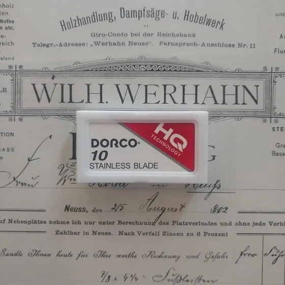 Dorco ST301 Platinum Rasierklingen 10er Pack