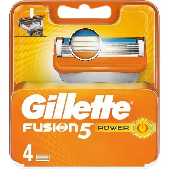 Gillette Fusion5 Power Rasierklingen 4er Pack
