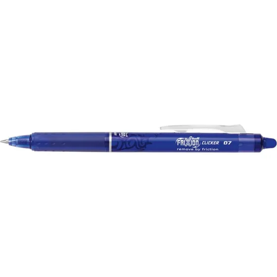 PILOT FRIXION BALL CLICKER 07 Tintenroller, Blau, 0,35 mm