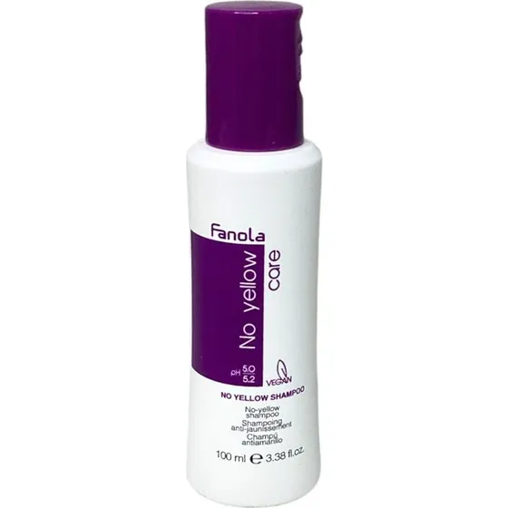 Fanola No Yellow Shampoo 100 ml fr blondes Haar