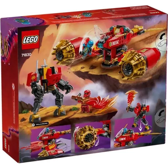LEGO Ninjago 71830 Kais Sturmreiter-Mech - Actionspielset ab 7 Jahren