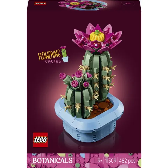 LEGO Botanicals 11509 Blühender Kaktus - Dekoration für Pflanzenfans