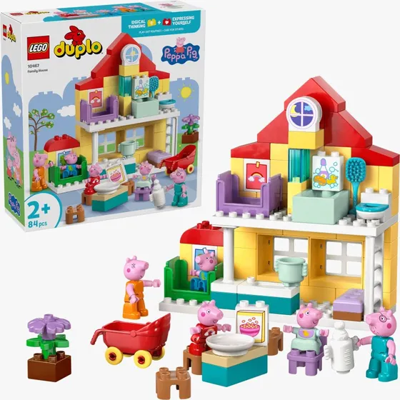 LEGO DUPLO Peppa Wutz Familienhaus 10467