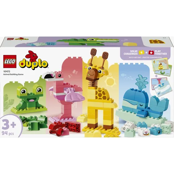 LEGO DUPLO Wir Bauen Tiere 10472 - Kreatives Bauset für Kleinkinder