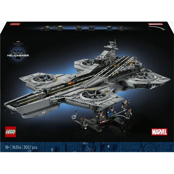 LEGO Marvel 76354 S.H.I.E.L.D.-Helicarrier Bausatz für Erwachsene