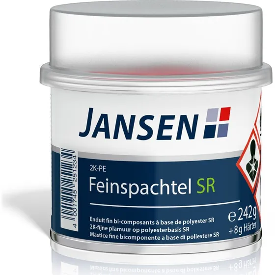 Jansen 2K-PE-Feinspachtel SR 250g