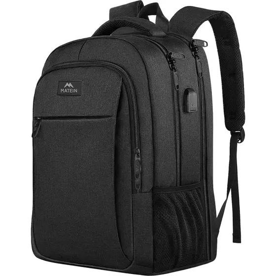 Targus Rucksack 17,3 Zoll schwarz mit USB-Anschluss