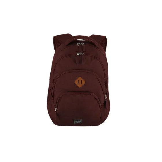 Travelite Basics Melange Rucksack 45 cm Bordeaux