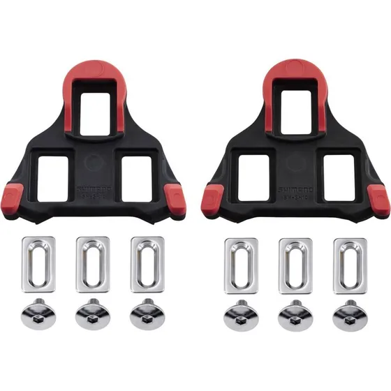 Shimano SPD-SL Cleats Gelb, Blau, Rot (Paar)