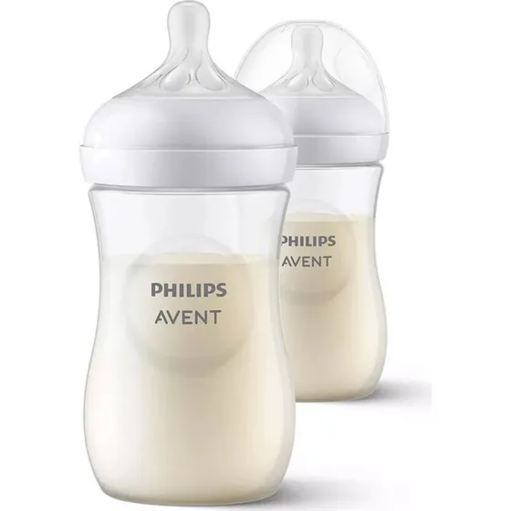 Philips Avent Natural Response Babyflasche 2er-Pack, 260ml, ab 1M