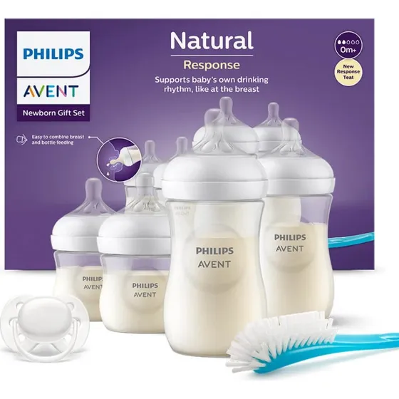 Philips Avent Natural Response Starter-Set SCD838/11 mit 4 Flaschen