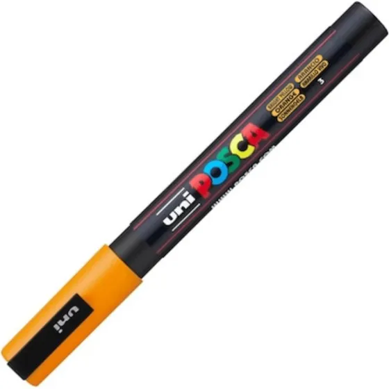 Posca Acrylmarker PC-3M Fein, Orange 4