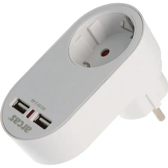 Bosch Steckdose 16A mit 2x USB-Port (2,0A)