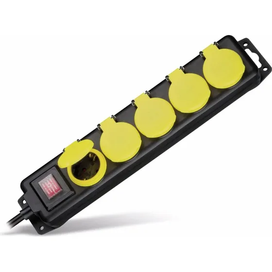 Goobay 45194 5-fach Steckdosenleiste IP44 spritzwassergeschtzt