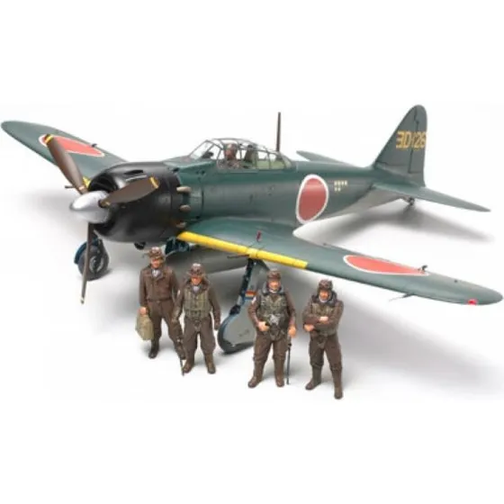 Tamiya 1:48 A6M5/5a Zero Fighter Bausatz