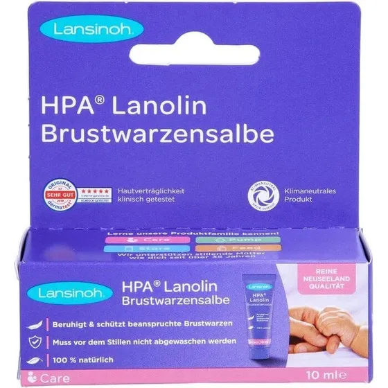 Lansinoh HPA Lanolin Brustwarzencreme 10 ml